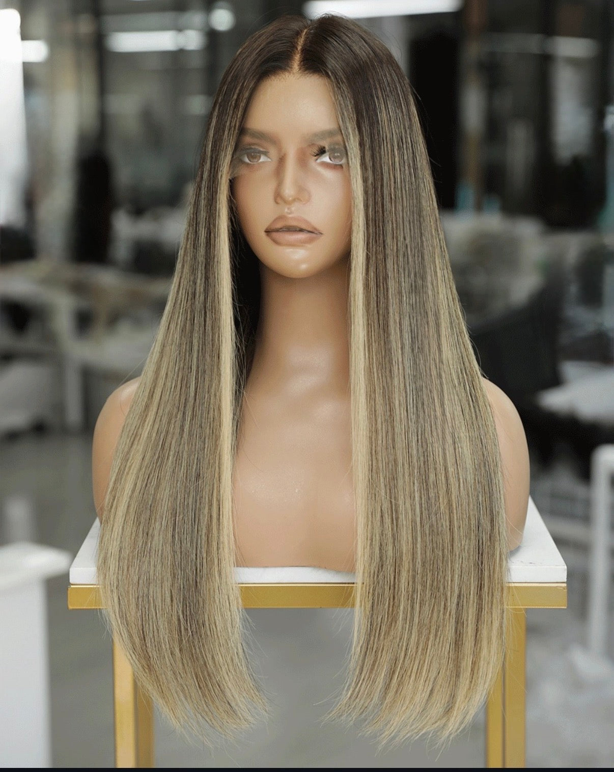 Honey Silk- Glueless Highlight Wig